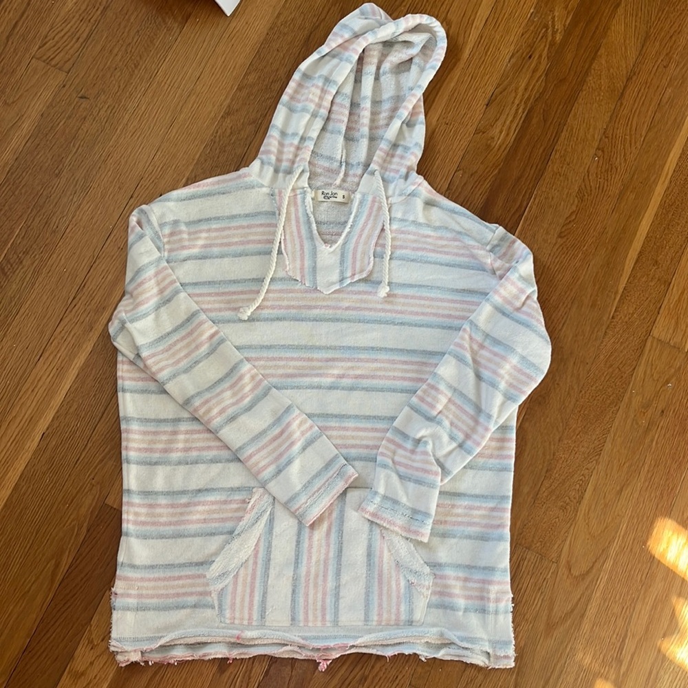 Stripped Ron Jon sweatshirt